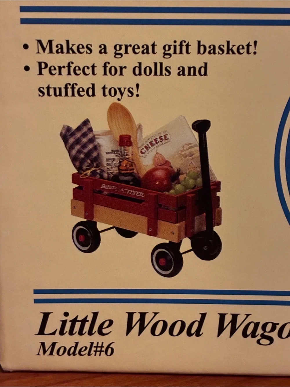 Radio Flyer Little Wood Wagon - Classic Red